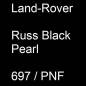 Preview: Land-Rover, Russ Black Pearl, 697 / PNF.